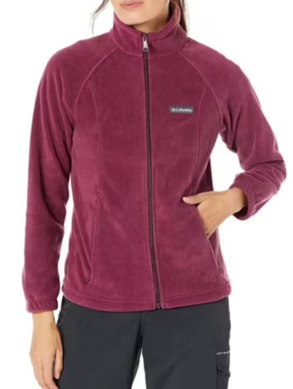 Columbia Women's Benton Springs™ Full-Zip Fleece Jacket Size XL NWT MSRP $60 - Picture 1 of 6